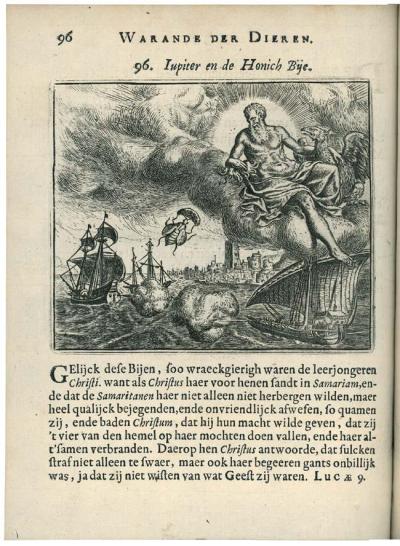 Joost van den Vondel, "Vorstelijcke warande der dieren", Amsterdam, 1682.