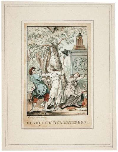 Jacobus Buys, De vrijheid van drukpers, laatste kwart 18e eeuw